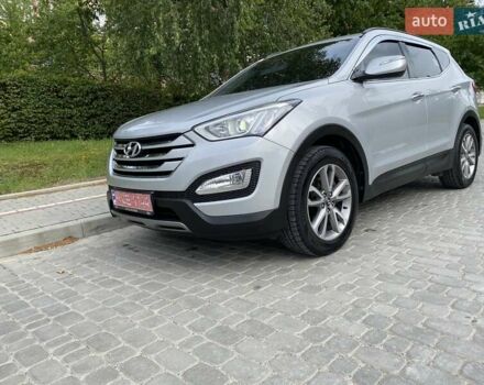 Серый Хендай Санта Фе, объемом двигателя 2 л и пробегом 76 тыс. км за 17900 $, фото 1 на Automoto.ua