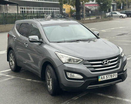 Сірий Хендай Санта Фе, об'ємом двигуна 2.2 л та пробігом 203 тис. км за 15700 $, фото 5 на Automoto.ua