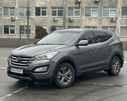 Сірий Хендай Санта Фе, об'ємом двигуна 2.2 л та пробігом 203 тис. км за 15700 $, фото 1 на Automoto.ua