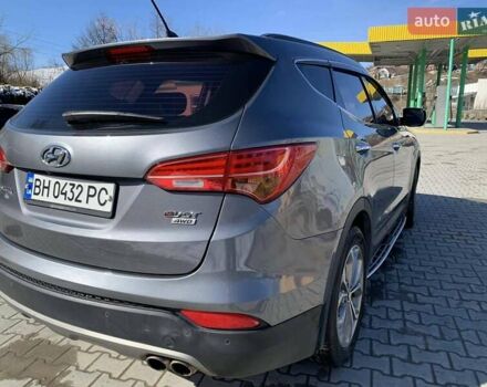 Сірий Хендай Санта Фе, об'ємом двигуна 2 л та пробігом 193 тис. км за 21000 $, фото 4 на Automoto.ua