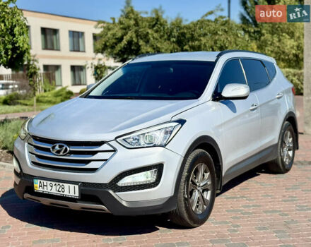 Серый Хендай Санта Фе, объемом двигателя 2.2 л и пробегом 290 тыс. км за 13700 $, фото 18 на Automoto.ua