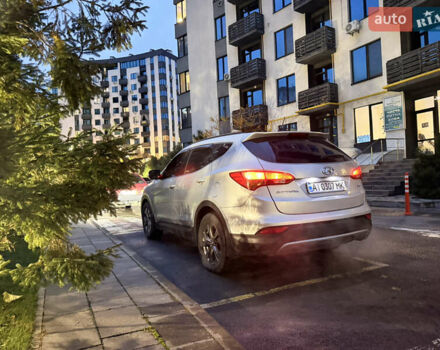 Серый Хендай Санта Фе, объемом двигателя 2.36 л и пробегом 227 тыс. км за 13900 $, фото 5 на Automoto.ua