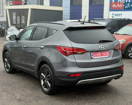 Сірий Хендай Санта Фе, об'ємом двигуна 2.2 л та пробігом 183 тис. км за 16999 $, фото 10 на Automoto.ua