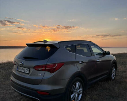 Серый Хендай Санта Фе, объемом двигателя 2 л и пробегом 190 тыс. км за 14000 $, фото 1 на Automoto.ua