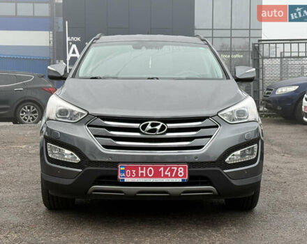 Сірий Хендай Санта Фе, об'ємом двигуна 2.2 л та пробігом 183 тис. км за 16999 $, фото 1 на Automoto.ua