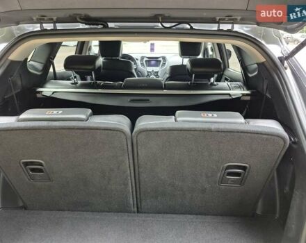 Серый Хендай Санта Фе, объемом двигателя 2.2 л и пробегом 219 тыс. км за 15950 $, фото 10 на Automoto.ua