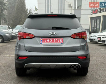 Сірий Хендай Санта Фе, об'ємом двигуна 2.2 л та пробігом 183 тис. км за 16999 $, фото 7 на Automoto.ua