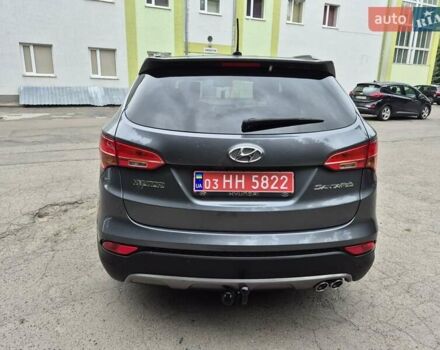 Серый Хендай Санта Фе, объемом двигателя 2.2 л и пробегом 219 тыс. км за 15950 $, фото 22 на Automoto.ua