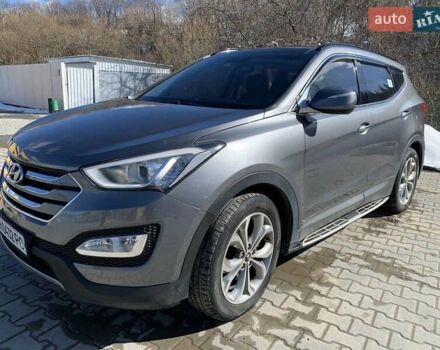 Сірий Хендай Санта Фе, об'ємом двигуна 2 л та пробігом 193 тис. км за 21000 $, фото 11 на Automoto.ua