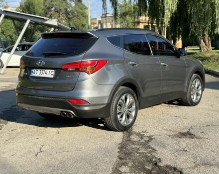 Серый Хендай Санта Фе, объемом двигателя 2 л и пробегом 228 тыс. км за 16400 $, фото 6 на Automoto.ua