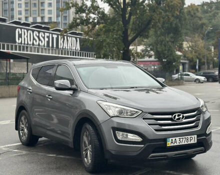 Сірий Хендай Санта Фе, об'ємом двигуна 2.2 л та пробігом 203 тис. км за 15700 $, фото 6 на Automoto.ua