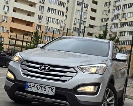 Серый Хендай Санта Фе, объемом двигателя 2.2 л и пробегом 180 тыс. км за 17199 $, фото 2 на Automoto.ua
