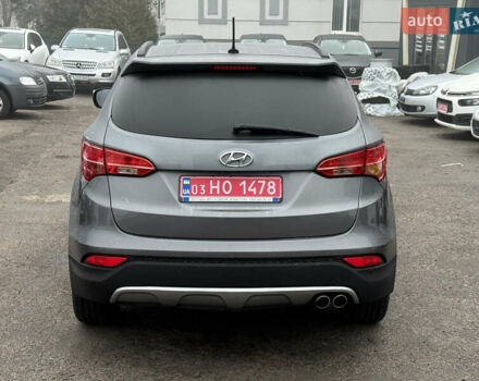 Сірий Хендай Санта Фе, об'ємом двигуна 2.2 л та пробігом 183 тис. км за 16999 $, фото 8 на Automoto.ua