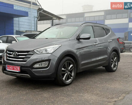 Сірий Хендай Санта Фе, об'ємом двигуна 2.2 л та пробігом 183 тис. км за 16999 $, фото 11 на Automoto.ua