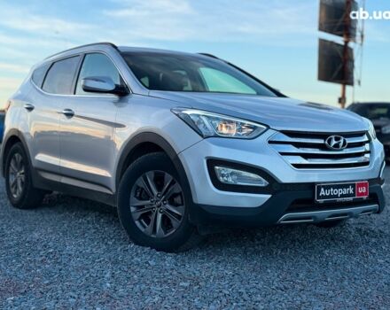 Серый Хендай Санта Фе, объемом двигателя 2.4 л и пробегом 173 тыс. км за 12390 $, фото 1 на Automoto.ua