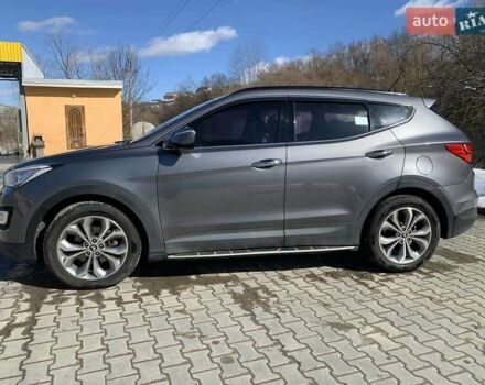 Сірий Хендай Санта Фе, об'ємом двигуна 2 л та пробігом 193 тис. км за 21000 $, фото 10 на Automoto.ua