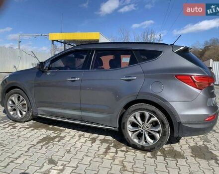 Сірий Хендай Санта Фе, об'ємом двигуна 2 л та пробігом 193 тис. км за 21000 $, фото 7 на Automoto.ua