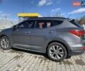 Сірий Хендай Санта Фе, об'ємом двигуна 2 л та пробігом 193 тис. км за 21000 $, фото 7 на Automoto.ua