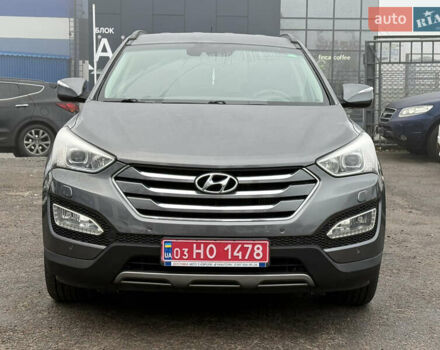 Сірий Хендай Санта Фе, об'ємом двигуна 2.2 л та пробігом 183 тис. км за 16999 $, фото 3 на Automoto.ua