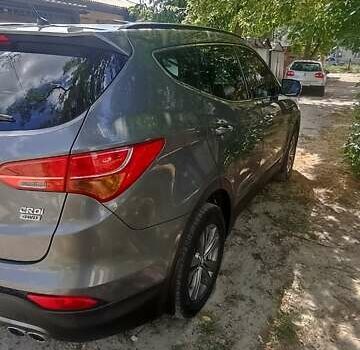 Сірий Хендай Санта Фе, об'ємом двигуна 2.2 л та пробігом 150 тис. км за 16899 $, фото 2 на Automoto.ua