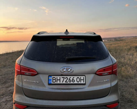 Серый Хендай Санта Фе, объемом двигателя 2 л и пробегом 190 тыс. км за 14000 $, фото 14 на Automoto.ua