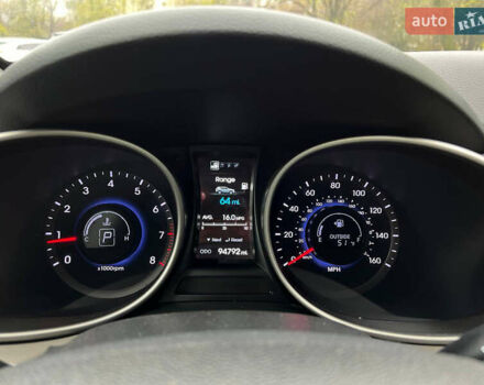 Сірий Хендай Санта Фе, об'ємом двигуна 2 л та пробігом 158 тис. км за 12400 $, фото 9 на Automoto.ua