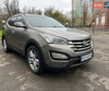 Сірий Хендай Санта Фе, об'ємом двигуна 2 л та пробігом 158 тис. км за 12400 $, фото 4 на Automoto.ua