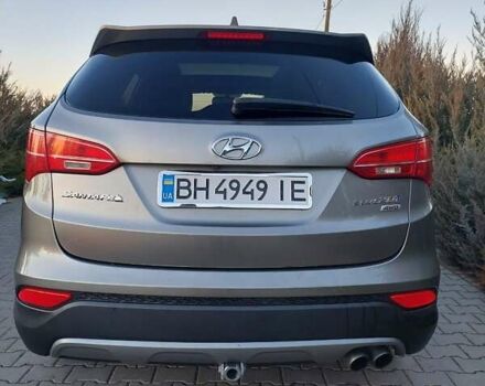 Сірий Хендай Санта Фе, об'ємом двигуна 2 л та пробігом 161 тис. км за 16500 $, фото 7 на Automoto.ua
