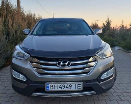 Сірий Хендай Санта Фе, об'ємом двигуна 2 л та пробігом 161 тис. км за 16500 $, фото 1 на Automoto.ua