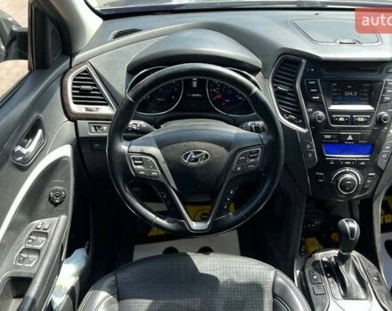 Серый Хендай Санта Фе, объемом двигателя 2 л и пробегом 200 тыс. км за 14500 $, фото 11 на Automoto.ua