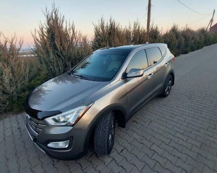 Сірий Хендай Санта Фе, об'ємом двигуна 2 л та пробігом 161 тис. км за 16500 $, фото 5 на Automoto.ua