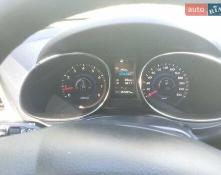 Серый Хендай Санта Фе, объемом двигателя 2.36 л и пробегом 157 тыс. км за 17500 $, фото 12 на Automoto.ua