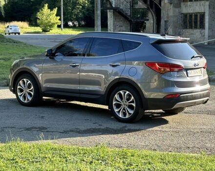 Серый Хендай Санта Фе, объемом двигателя 2 л и пробегом 228 тыс. км за 16400 $, фото 4 на Automoto.ua