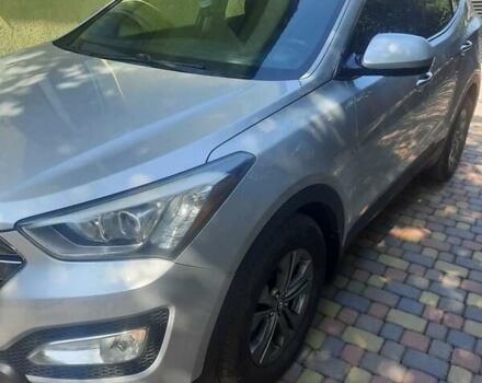 Серый Хендай Санта Фе, объемом двигателя 2.4 л и пробегом 190 тыс. км за 14999 $, фото 8 на Automoto.ua