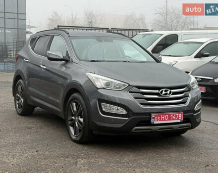 Сірий Хендай Санта Фе, об'ємом двигуна 2.2 л та пробігом 183 тис. км за 16999 $, фото 4 на Automoto.ua