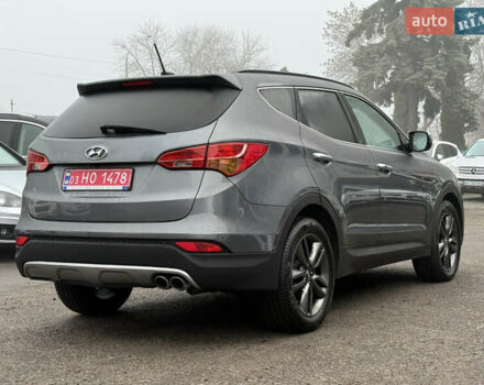 Сірий Хендай Санта Фе, об'ємом двигуна 2.2 л та пробігом 183 тис. км за 16999 $, фото 5 на Automoto.ua