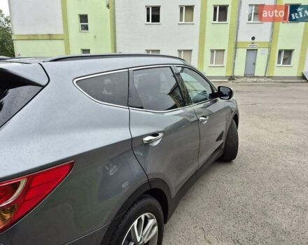 Серый Хендай Санта Фе, объемом двигателя 2.2 л и пробегом 219 тыс. км за 15950 $, фото 2 на Automoto.ua