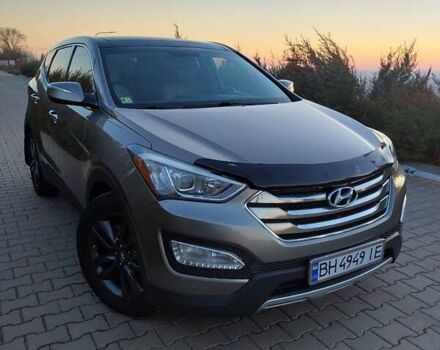 Сірий Хендай Санта Фе, об'ємом двигуна 2 л та пробігом 161 тис. км за 16500 $, фото 2 на Automoto.ua