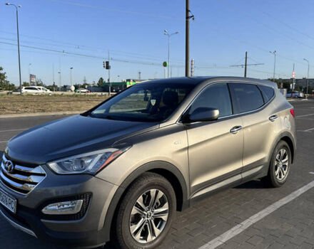 Серый Хендай Санта Фе, объемом двигателя 2.36 л и пробегом 110 тыс. км за 14200 $, фото 12 на Automoto.ua