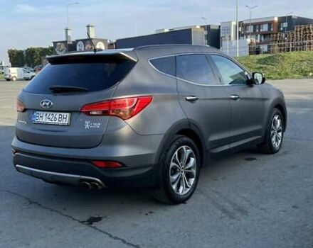 Серый Хендай Санта Фе, объемом двигателя 2.2 л и пробегом 96 тыс. км за 22000 $, фото 5 на Automoto.ua