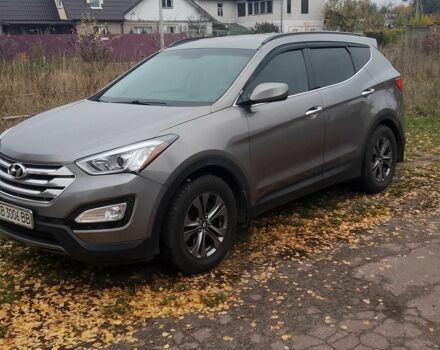 Серый Хендай Санта Фе, объемом двигателя 2.4 л и пробегом 147 тыс. км за 14700 $, фото 5 на Automoto.ua