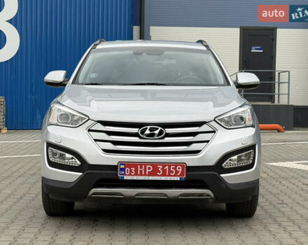 Серый Хендай Санта Фе, объемом двигателя 2.2 л и пробегом 185 тыс. км за 18550 $, фото 3 на Automoto.ua