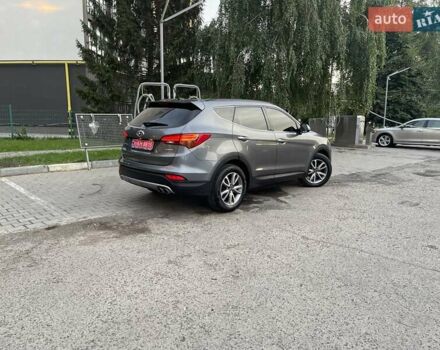 Сірий Хендай Санта Фе, об'ємом двигуна 2 л та пробігом 186 тис. км за 17499 $, фото 89 на Automoto.ua
