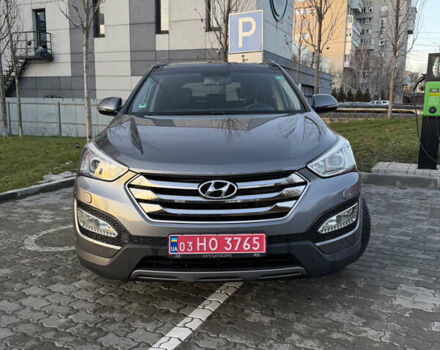 Серый Хендай Санта Фе, объемом двигателя 2.2 л и пробегом 188 тыс. км за 17899 $, фото 2 на Automoto.ua