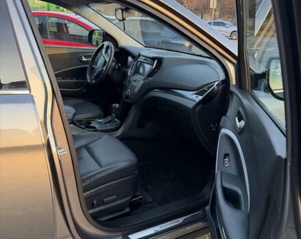 Серый Хендай Санта Фе, объемом двигателя 2.2 л и пробегом 188 тыс. км за 17899 $, фото 12 на Automoto.ua