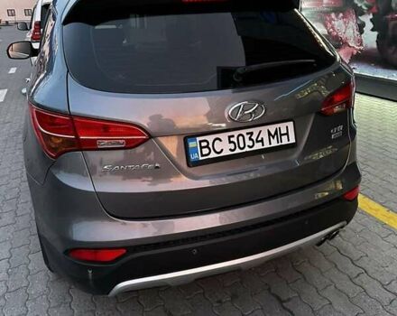 Серый Хендай Санта Фе, объемом двигателя 2.2 л и пробегом 133 тыс. км за 17400 $, фото 1 на Automoto.ua