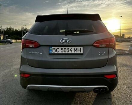 Серый Хендай Санта Фе, объемом двигателя 2.2 л и пробегом 133 тыс. км за 17400 $, фото 2 на Automoto.ua