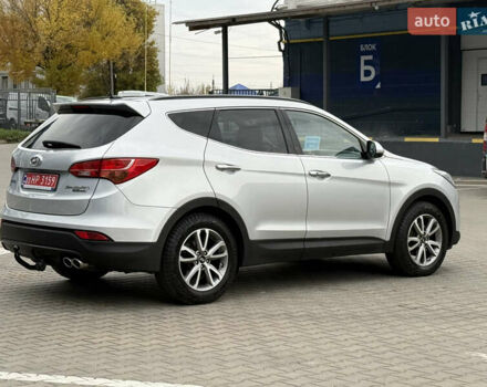 Серый Хендай Санта Фе, объемом двигателя 2.2 л и пробегом 185 тыс. км за 18350 $, фото 10 на Automoto.ua