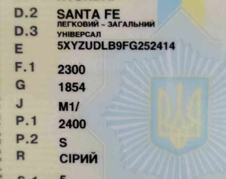 Серый Хендай Санта Фе, объемом двигателя 2.4 л и пробегом 147 тыс. км за 14700 $, фото 19 на Automoto.ua