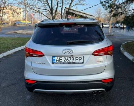 Серый Хендай Санта Фе, объемом двигателя 2 л и пробегом 247 тыс. км за 15500 $, фото 9 на Automoto.ua